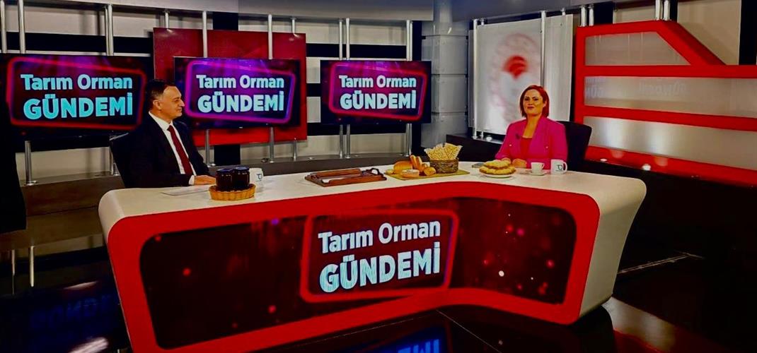 İl Müdürümüz Tarım TV Programına Konuk Oldu